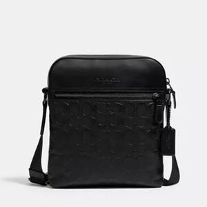 Coach...Houston Flight Bag In Signature Canvasx